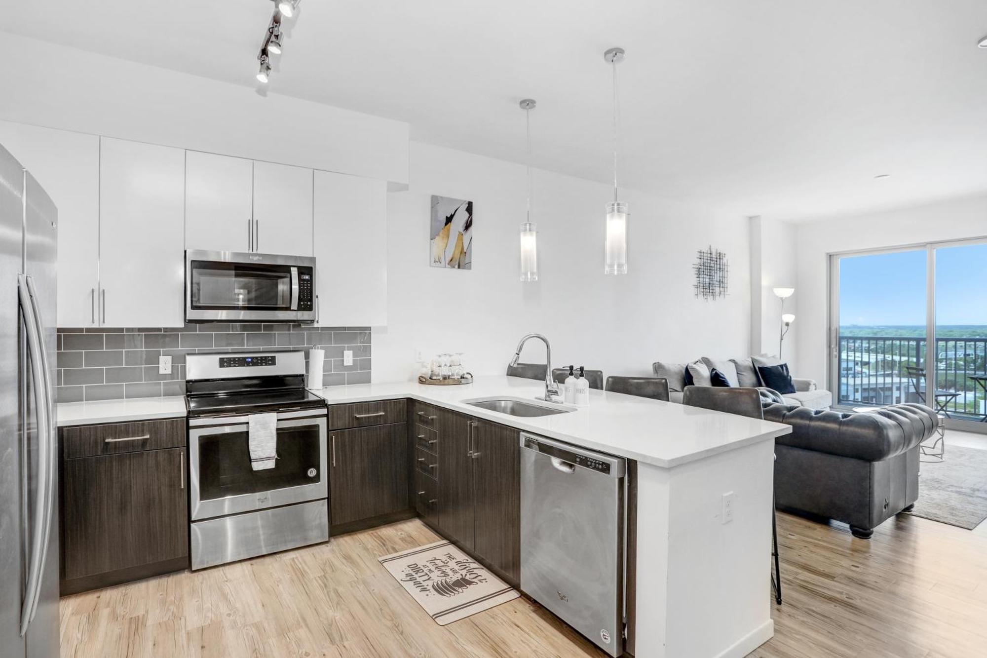 Downtown Tampa Gem 1-Bd W/Pool, Gym, & Sky Lounge Lägenhet Exteriör bild